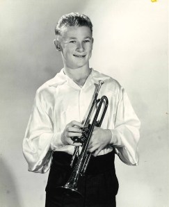 Serge Ermoll Jr on trumpet age 14
