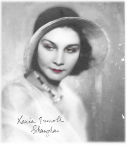 Чужие города Strange Cities a portrait of Xenia Vladimirovna (Ermolaeff) by Josepho Schick 1930s